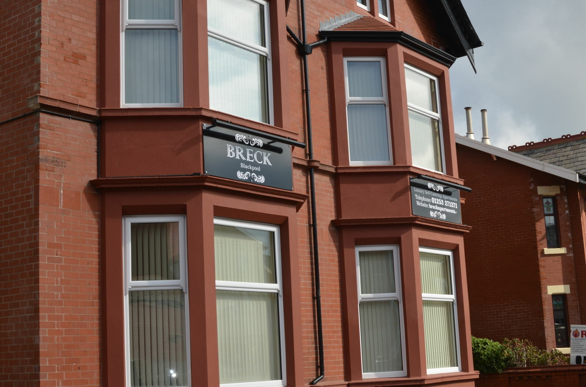 Ferienwohnung Breck Blackpool Bispham Exterior foto